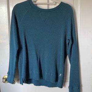 The North Face Size Large Long Sleeve Waffle Shirt